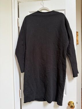 Frank & Eileen Black Long Sleeve Tunic Dress M Medium